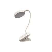 Lámpara led flexible con pinza recargable