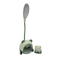 Lámpara led con osito sacapuntas recargable