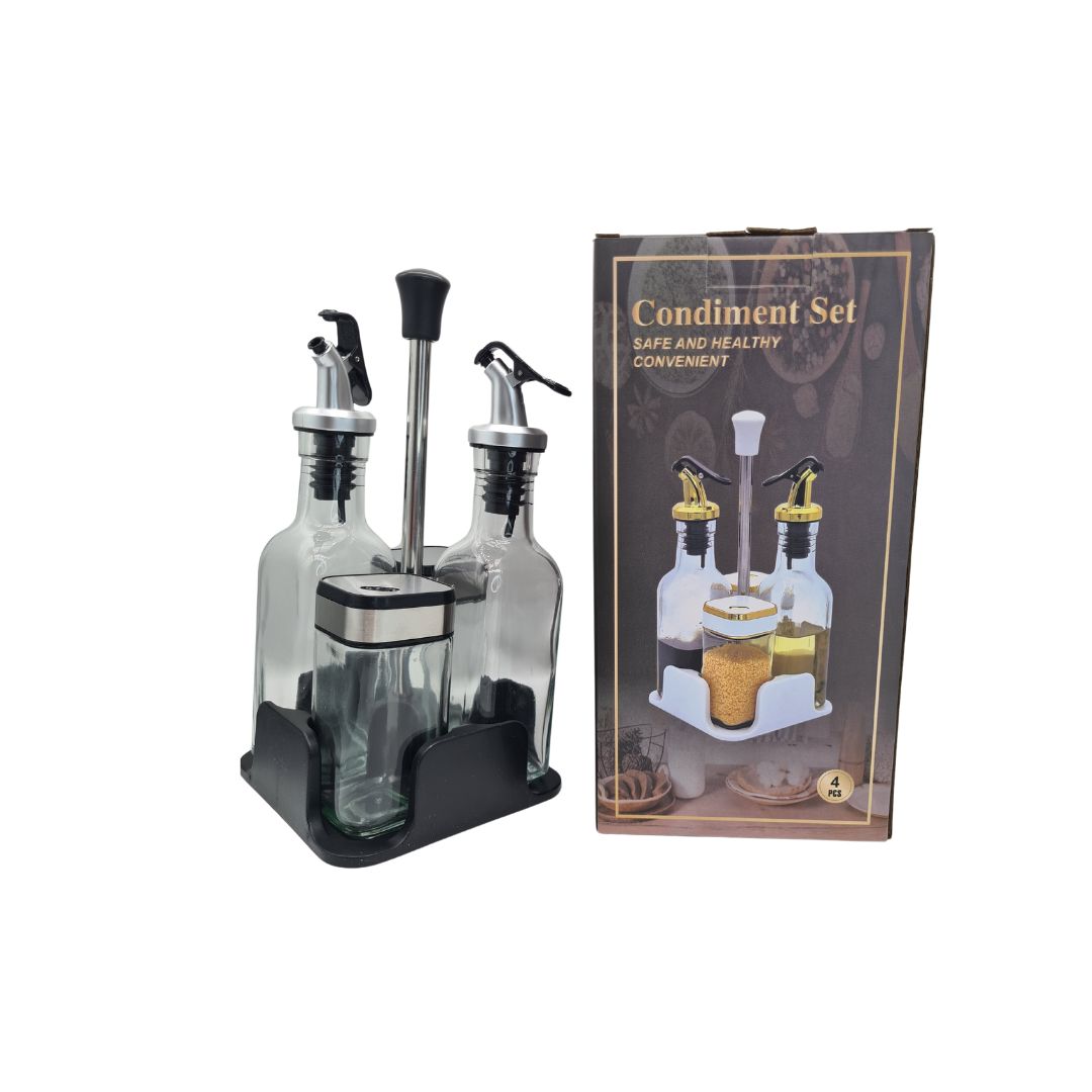 Set de aceitera y condimentos