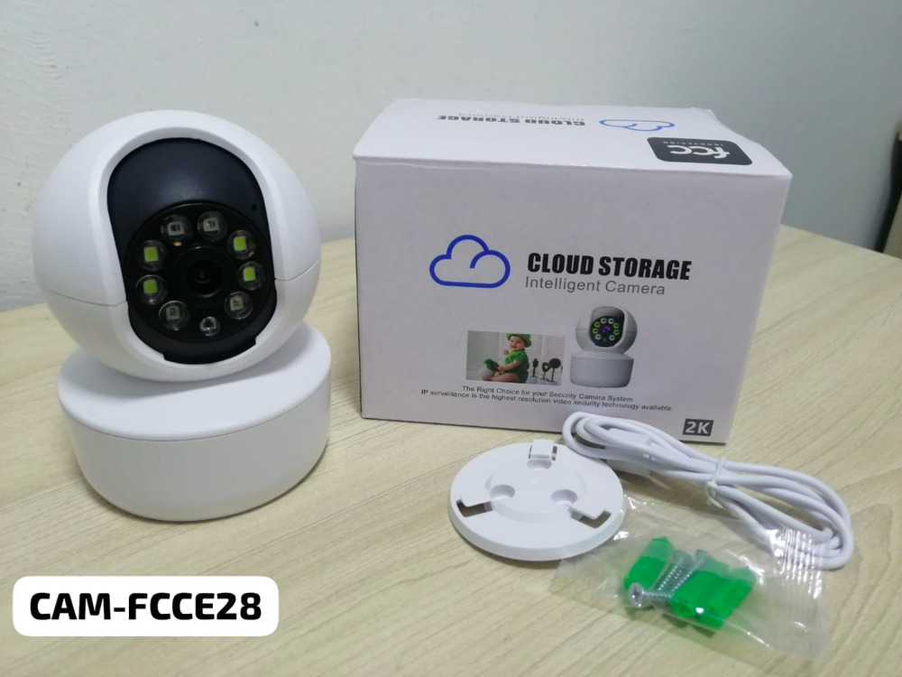 Cámara De Seguridad Inteligente - 360° - 2 Mp - Full Hd Blanco - Imagen 6