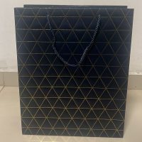 BOLSA DE REGALO DISEÑO ROMBOS - TAMAÑO MEDIANO