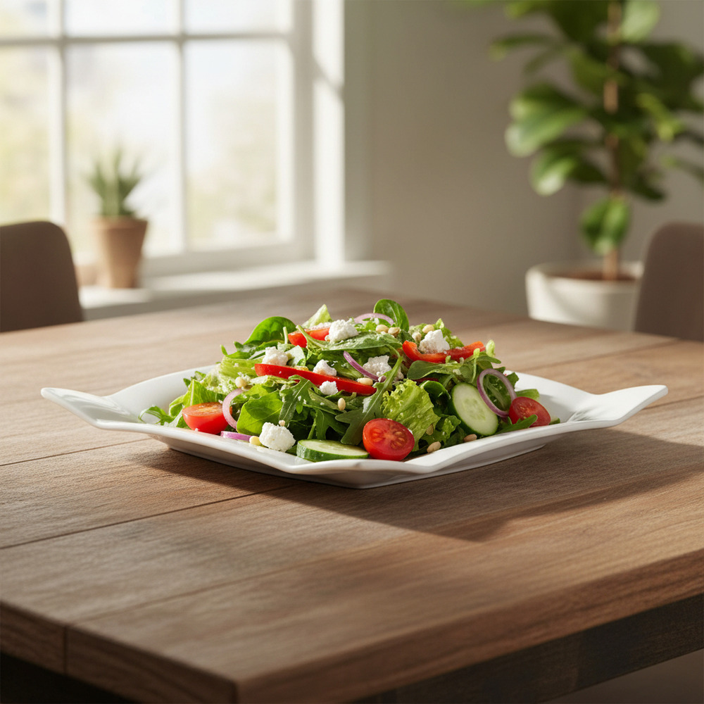 Plato De Cerámica Cuadrado 19 Cm - Imagen 6