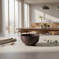 Plato Hondo Sopero Negra 17 Cm